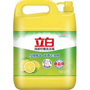 立白洗洁精大桶 清新柠檬生姜新金桔洗洁精家用装