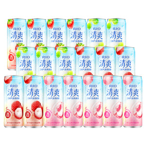 RIO锐澳预调鸡尾酒果酒5度清爽330ml*20罐低度气泡酒整箱囤货