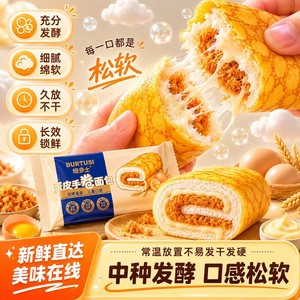 蛋皮肉松吐司面包整箱黄金蛋皮追剧代餐面包营养早餐零食品焙多士