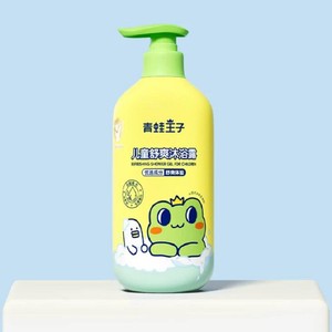 青蛙王子儿童沐浴露1L温和清洁舒爽净肤宝宝大容量沐浴露去污净油