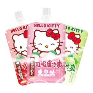 盐津铺子HelloKitty联名可吸果冻爽果冻儿童零食送女朋友礼物解馋