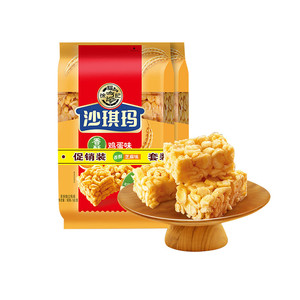 【下拉领优惠】徐福记糕点鸡蛋味香酥沙琪玛营养早餐零食下午茶