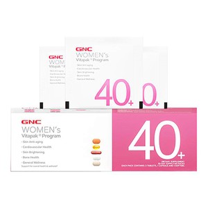 【自营】GNC健安喜女性40岁每日营养包复合维生素矿物质胶囊