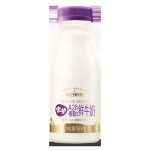 【肖战推荐】每日鲜语A2β-酪蛋白鲜牛奶185mlx9瓶+鲜奶185mlx1瓶