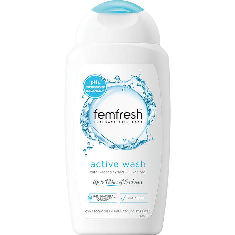 英国femfresh芳芯私处洗护液私密护理液银离子改善异味男女均可用 20元