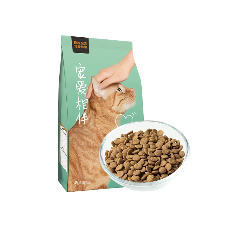 网易严选猫主粮宠爱相伴全价膨化粮公益猫粮成幼猫粮单包 31.5元