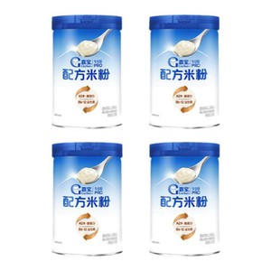 【囤货壕礼多】嘉宝配方米粉A2β-酪蛋白HMO高铁婴儿米粉4罐