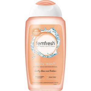 英国femfresh芳芯洗护女性私处洗护液日常护理温和洁净天然易清洗