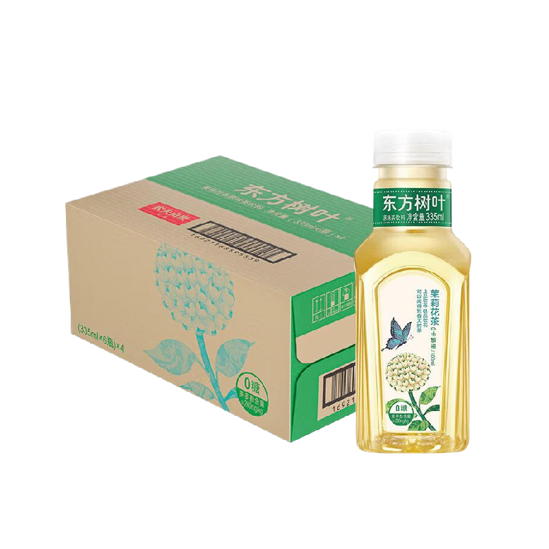 农夫山泉东方树叶335ml*24瓶/箱多口味可选无糖茶饮料整箱装 49.9元