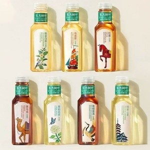 农夫山泉东方树叶500ml/瓶整箱0糖0卡0脂茉莉花茶青柑普洱乌龙茶