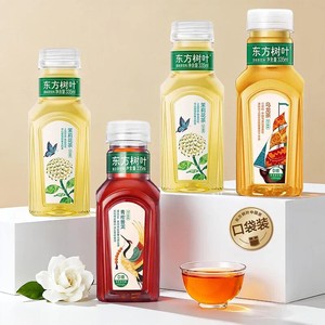 农夫山泉东方树叶茉莉花茶335ml陈皮白茶青柑普洱乌龙茶无糖茶饮