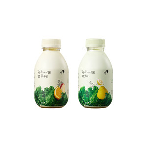 喜茶羽衣甘蓝植物果蔬汁饮品饮料350ml*12/15瓶