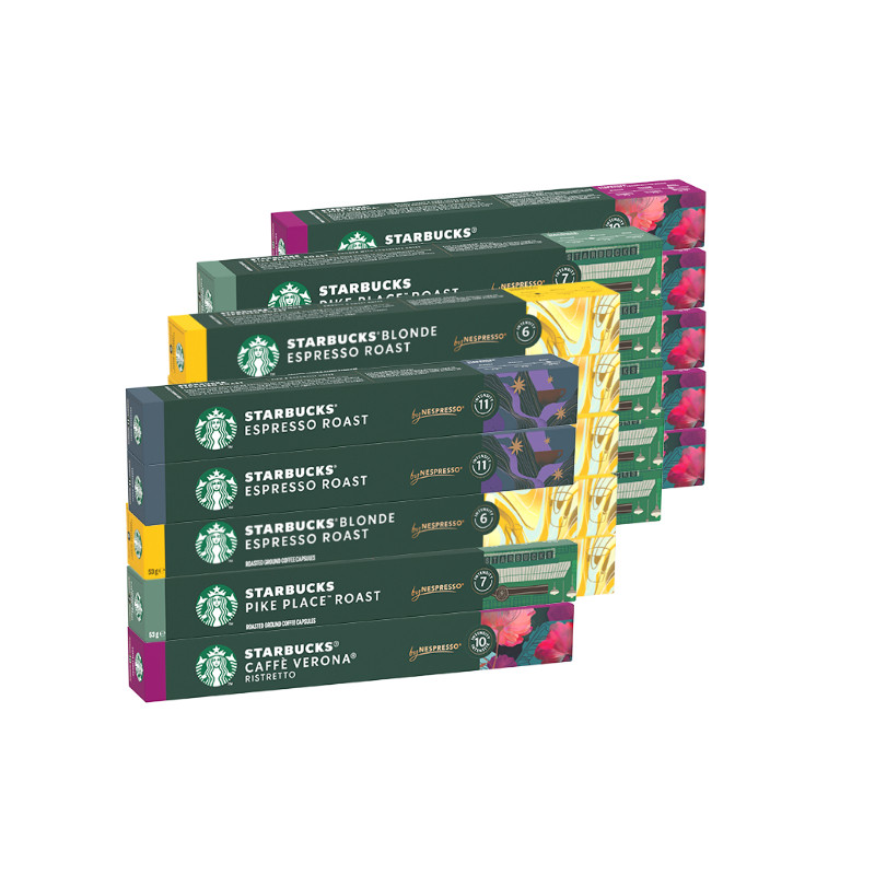 星巴克胶囊咖啡Nespresso胶囊咖啡200粒浓缩咖啡 760元