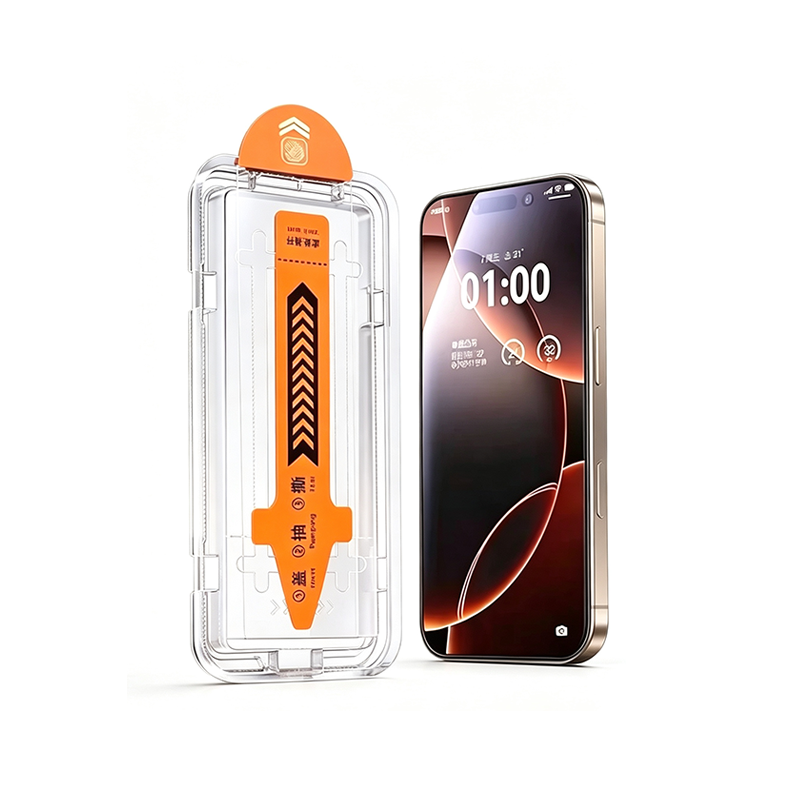邦保视适用苹果17promax钢化膜iPhone16Pro防窥膜15全屏14手机膜13抗蓝光膜12无尘秒贴仓防爆X新款防尘保护膜