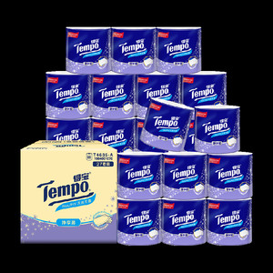 【新品上市】Tempo/得宝卷纸4层有芯卫生纸厕纸卷筒纸家用箱装