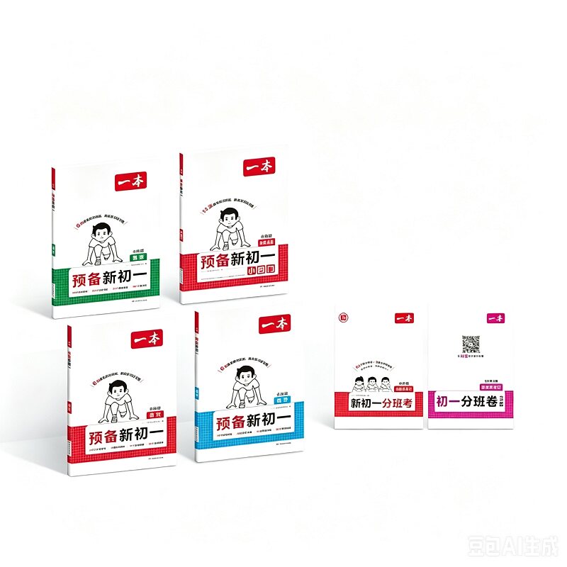 一本【预备新初一】26小升初暑假预习语数英小四门音视频全国通用一本预习新初一本七年级上册七上语文七上数学小学升初中预备初一 23.69元