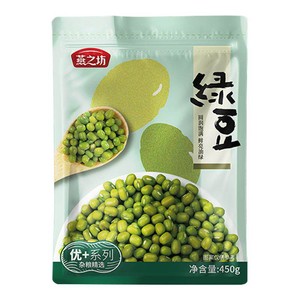 燕之坊绿豆450g袋装绿豆新货五谷杂粮清凉消暑绿豆粥批发