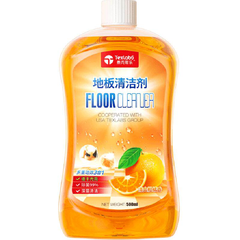 泰克斯乐500ml地板清洁剂多效强力去污抑菌除霉光亮不打滑拖地 6.9元