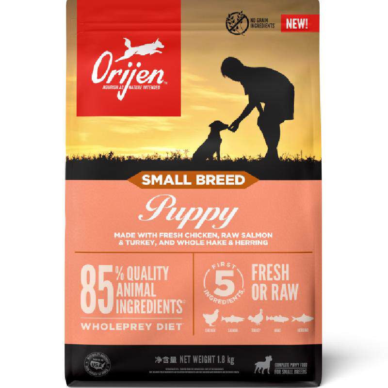 Orijen原始猎食渴望狗粮小型犬幼犬粮1.8kg幼犬专用狗粮全价进口 240元
