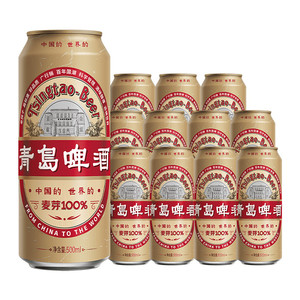 青岛啤酒国潮500ml*12听