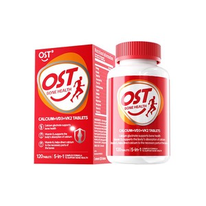 Osteoform乐力氨基酸螯合钙维生素d3k2儿童中老年老年人进口钙片