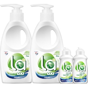 威露士la有氧洗内衣洗衣液300ml*2瓶+90ml*2瓶内衣净抑菌去血渍