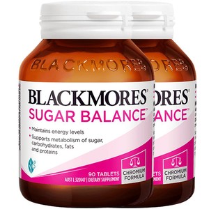 【官方自营】BLACKMORES澳佳宝血糖平衡片90片*2铬元素片澳洲进口