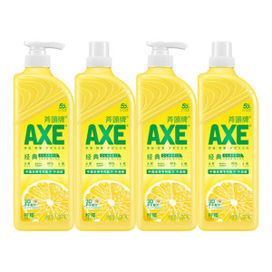 AXE/斧头牌柠檬洗洁精维E呵护可洗蔬果家庭装