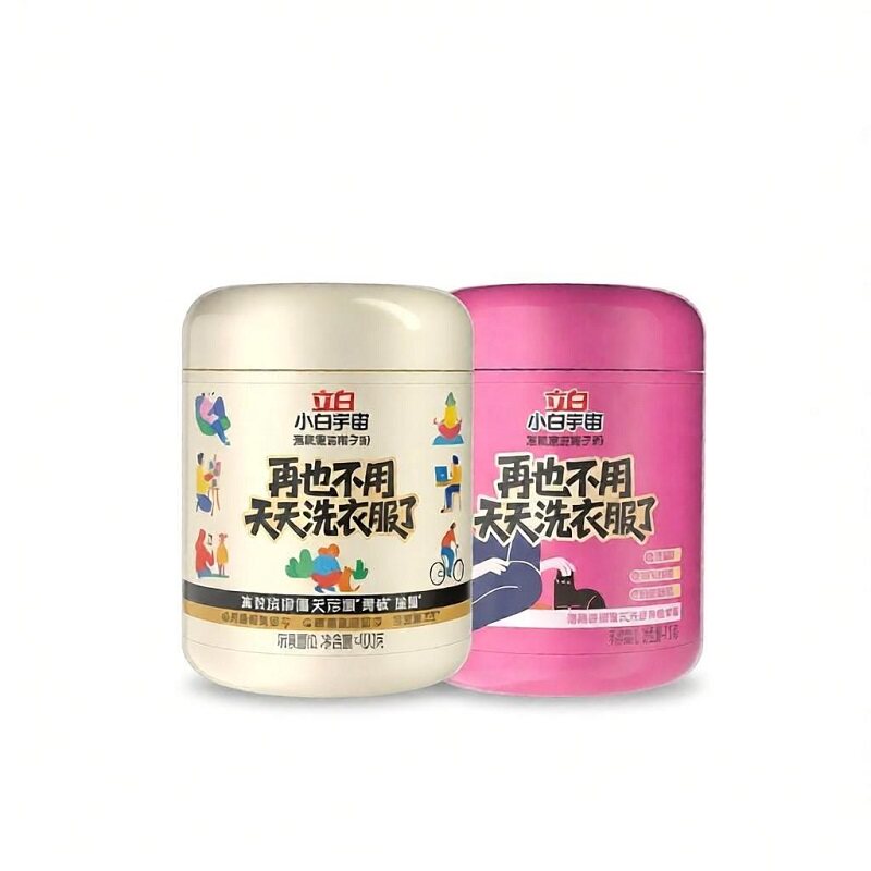 立白小白宇宙粒子洗衣粉400gx2罐去渍除菌除螨除异味去霉斑家用s 38.73元
