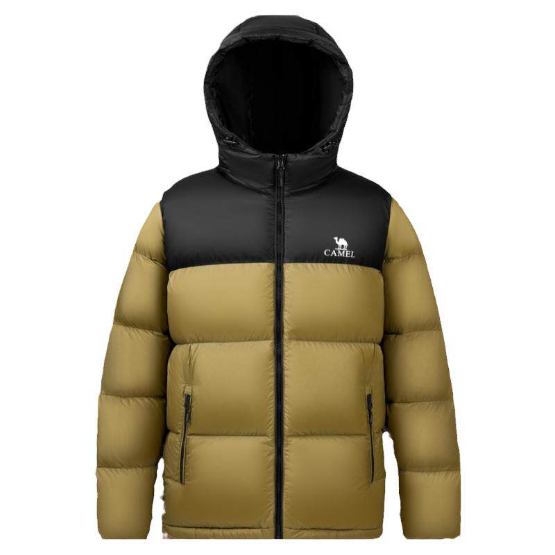 骆驼火山羽绒服女装保暖2026秋新款加厚连帽面包服情侣款外套男 762元
