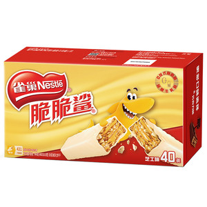 雀巢脆脆鲨威化饼干芝士味威化饼干休闲零食小吃官方旗舰店