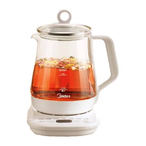 美的养生壶1.5L大容量烧水壶智能预约办公室电水壶煮茶器花茶壶