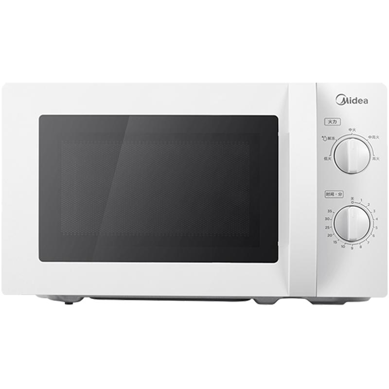 美的微波炉家用机械版小型杀菌多功能转盘旋钮m20c 217.24元