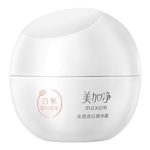 美加净白米美白面霜光感淡斑精华霜烟酰胺焕亮补水保湿滋润护肤品