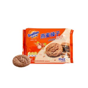 阿华田燕麦榛子饼干酥脆营养早餐代餐零食品315g 保质期至9月27