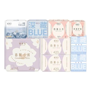 她研社均衡力卫生巾深藏Blue卫生巾安睡裤防漏干爽透气任选5件