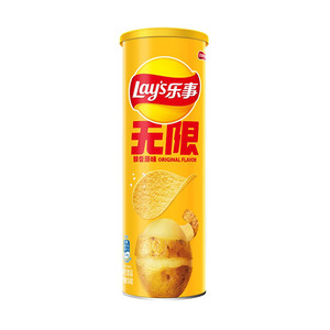 乐事无限罐装薯片组合乐事薯片休闲解馋零食小吃312g零食大礼包M