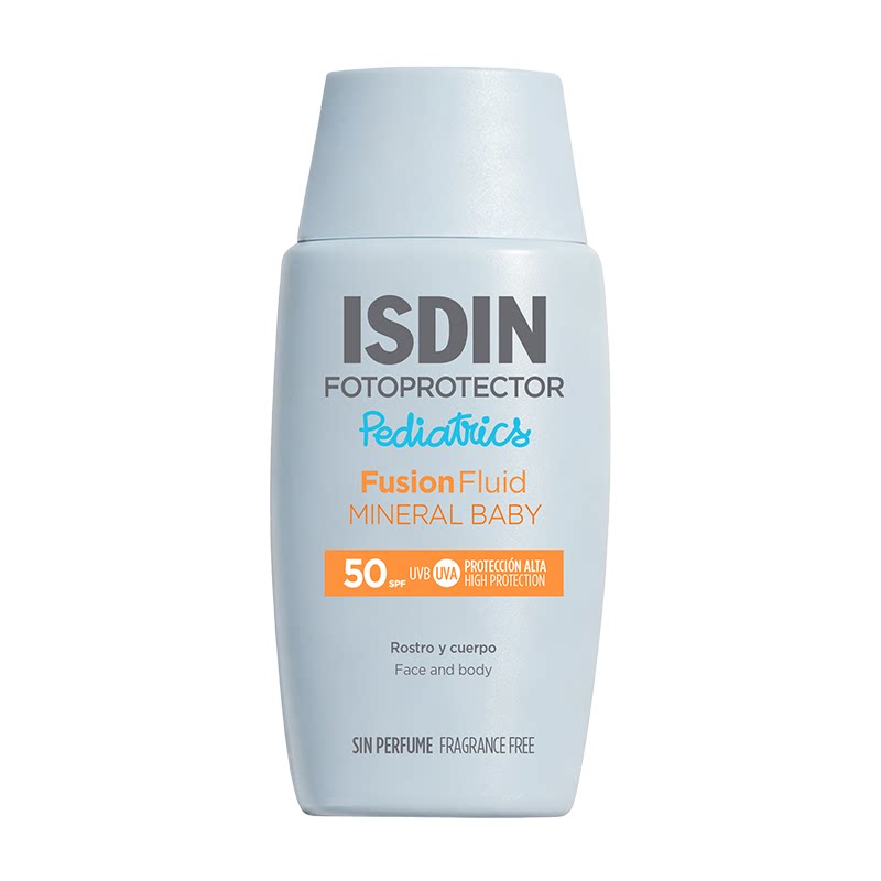ISDIN怡思丁儿童物理防晒水敏肌宝宝夏季面部防晒温和防紫外-TK 59元