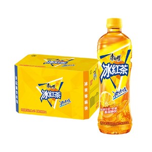 康师傅冰红茶500ml*15瓶整箱柠檬味茶饮料冰力十足中秋送礼