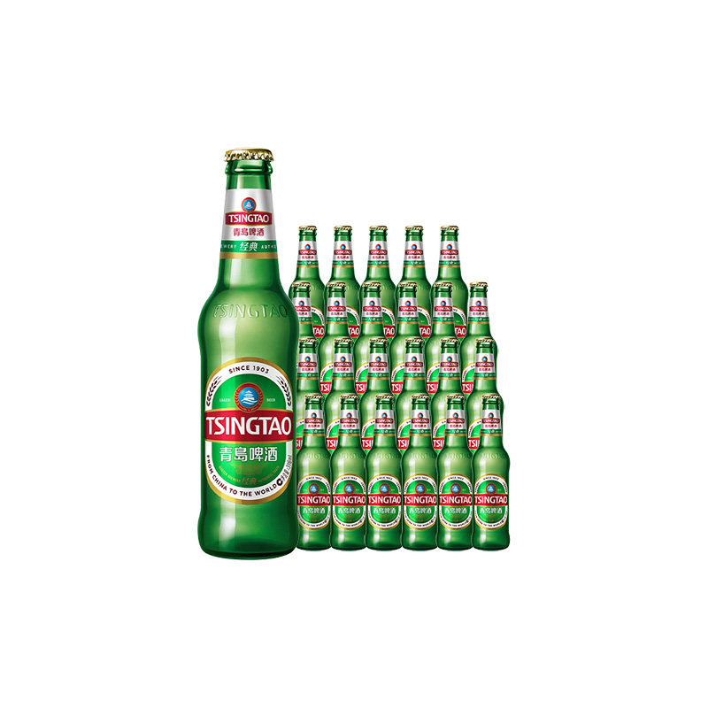 青岛啤酒经典系列316ml*24瓶 92.55元