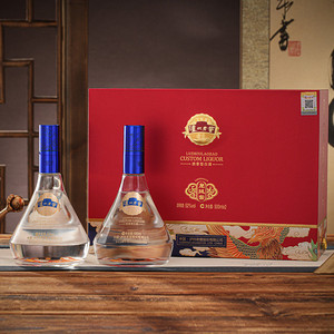 泸州老窖定制酒龙凤礼盒52度浓香型白酒宴请送礼佳选500ml*2