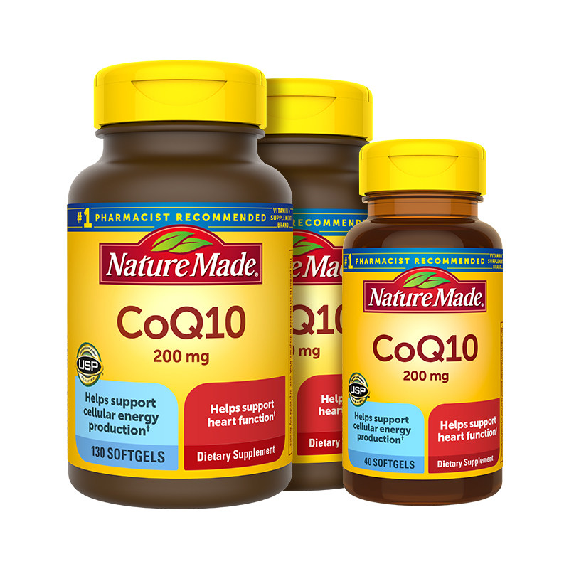 NatureMade天维美辅酶q10心脏美国原装进口官方旗舰店正品coq10 469元