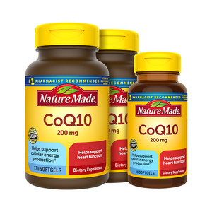 NatureMade天维美辅酶q10心脏美国原装进口官方旗舰店正品coq10