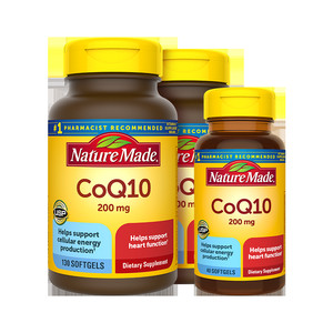 NatureMade天维美辅酶q10心脏coq10官方旗舰店正品美国原装进口