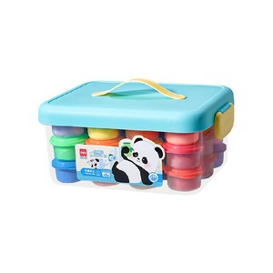 得力超轻粘土儿童无毒彩泥橡皮泥粘土幼儿园手工diy儿童玩具