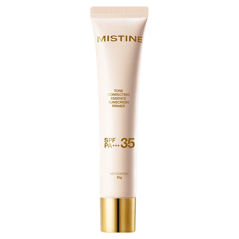 Mistine蜜丝婷流光素颜霜防晒隔离霜三合一遮瑕脸部妆前有色面霜 79.9元