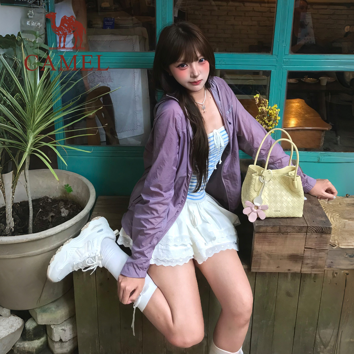 骆驼星海2代运动鞋2026新款休闲鞋慢跑鞋女款透气厚底百搭老爹鞋 143.05元