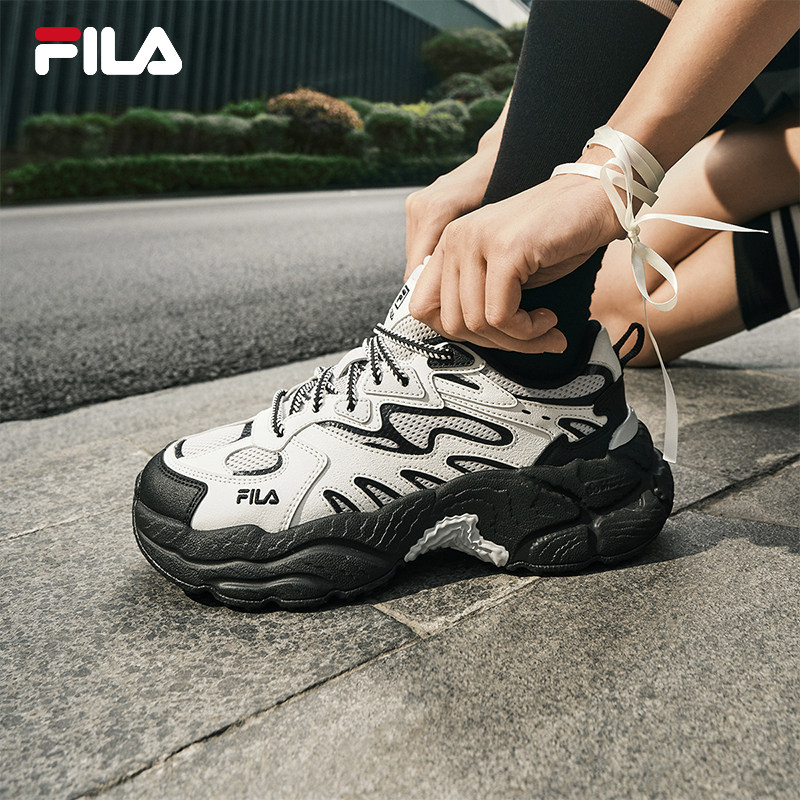蕨草鞋|FILA 斐乐女鞋老爹鞋运动鞋2025秋季新款鞋子男鞋休闲鞋 409.12元