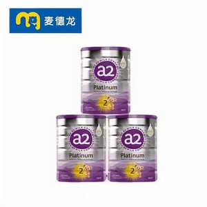 【官方渠道授权】a2婴儿配方奶粉A2蛋白质2段(6-12月) 900g*3罐装