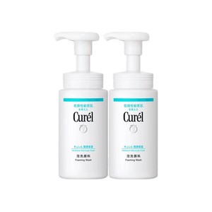 【中秋礼遇】珂润保湿洗面奶温和敏感肌氨基酸泡沫洁面150ml*2